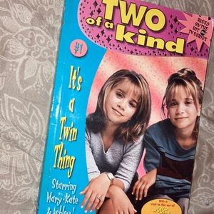It's a book called two of a kind seems like a good book but don't need it.